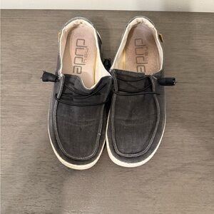 Hey Dude Women’s Charcoal Slip-On Loafers